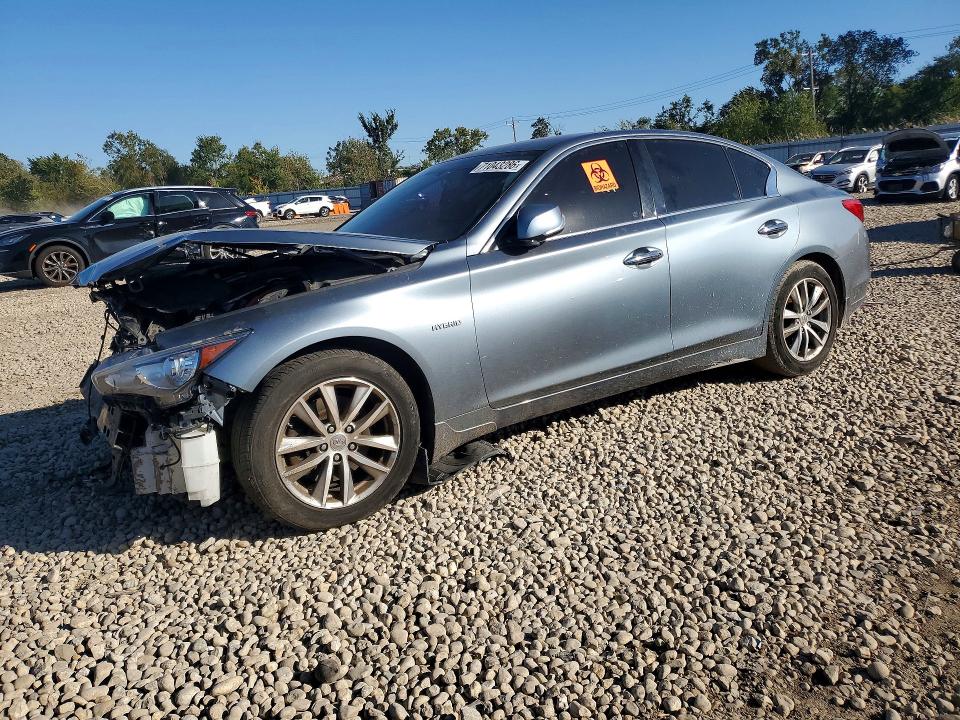 INFINITI Q50 HYBRID 2014 с VIN JN1AV7AR5EM702071 - Снимка от търг