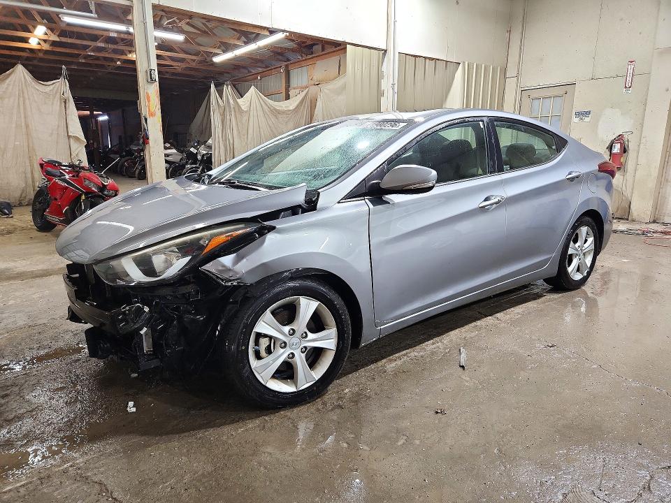 HYUNDAI ELANTRA 2016 с VIN KMHDH4AEXGU486634 - Снимка от търг