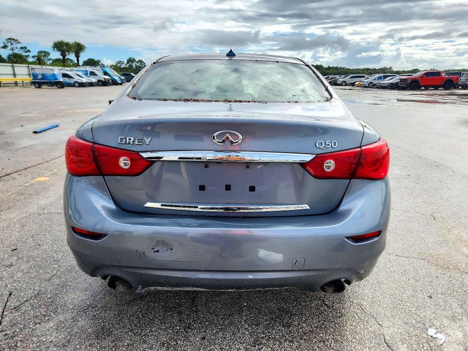 Снимка 6 от търг – 2014 INFINITI Q50 с VIN JN1BV7AP4EM689882