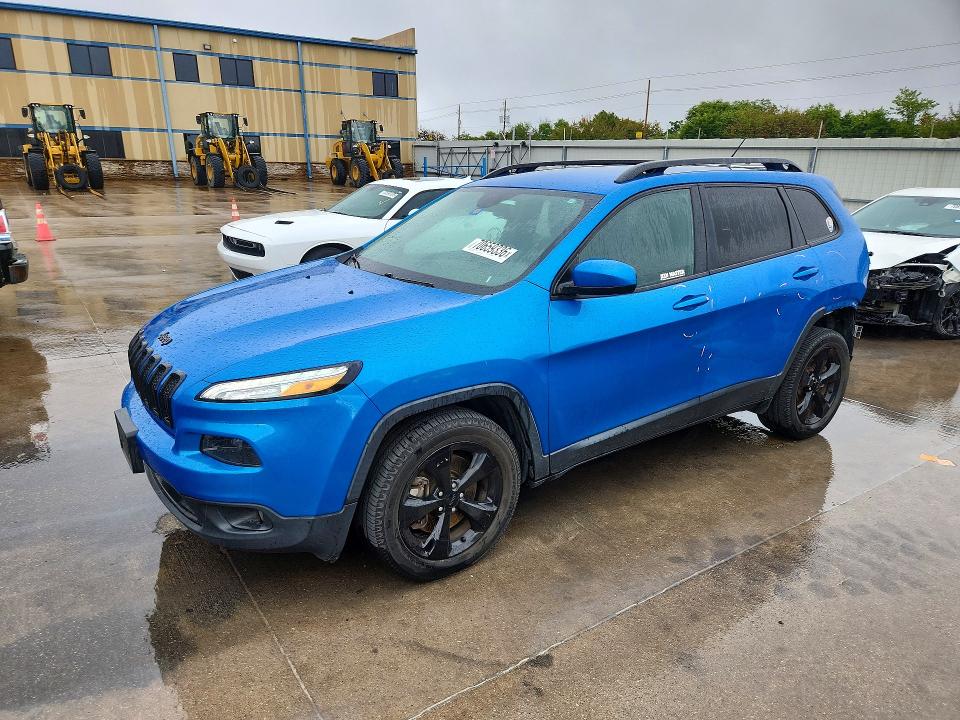 JEEP CHEROKEE 2018 with VIN 1C4PJLCX7JD621123 - Photo from auction