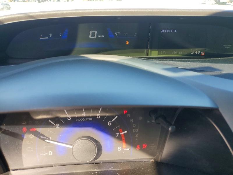 Снимка 9 от търг – 2012 HONDA CIVIC с VIN 19XFB2F93CE045158