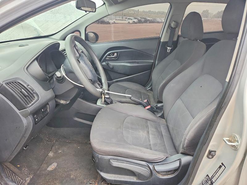 Photo 7 from auction – 2014 KIA RIO with VIN KNADM4A34E6399101
