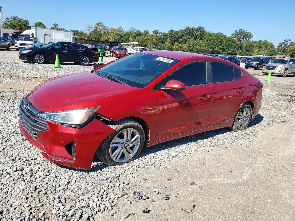 HYUNDAI ELANTRA 2019 с VIN KMHD84LF1KU770880 - Снимка от търг