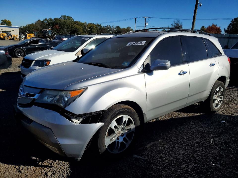 ACURA MDX 2009 with VIN 2HNYD286X9H529647 - Photo from auction