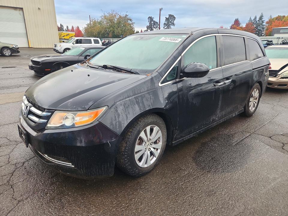 HONDA ODYSSEY 2016 с VIN 5FNRL5H60GB144681 - Снимка от търг