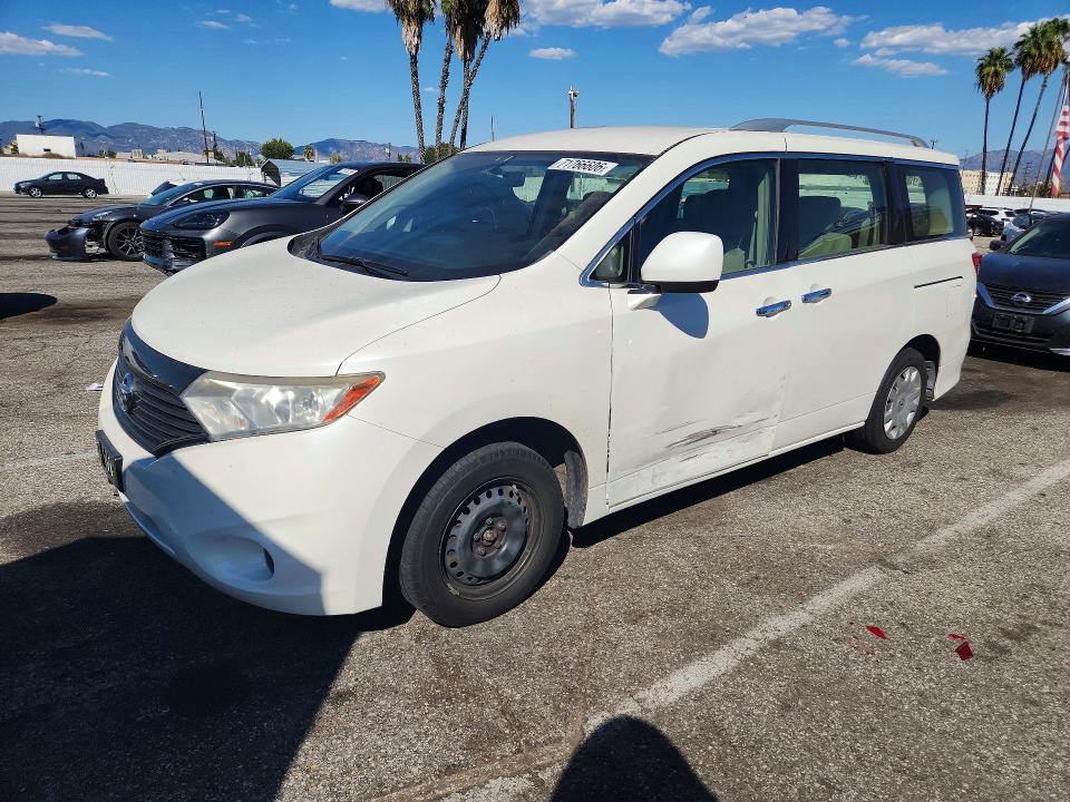 Снимка 1 от търг – 2014 NISSAN QUEST с VIN JN8AE2KP0E9101526