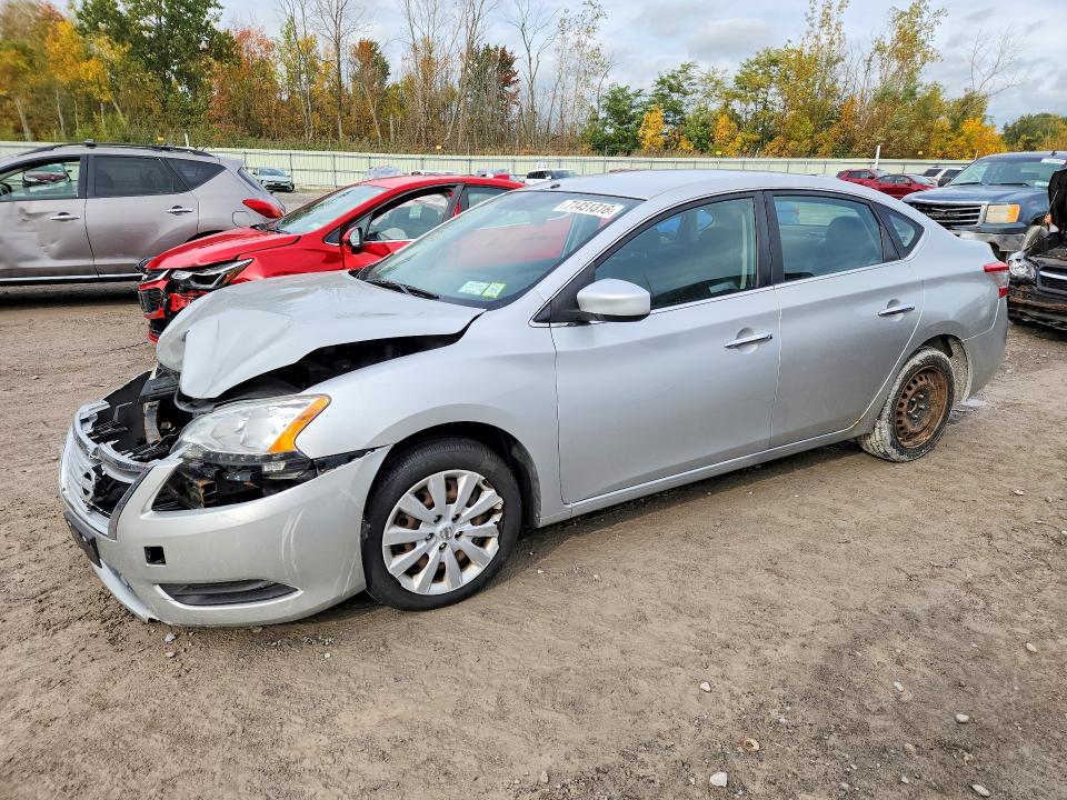 NISSAN SENTRA 2014 with VIN 3N1AB7APXEY209765 - Photo from auction