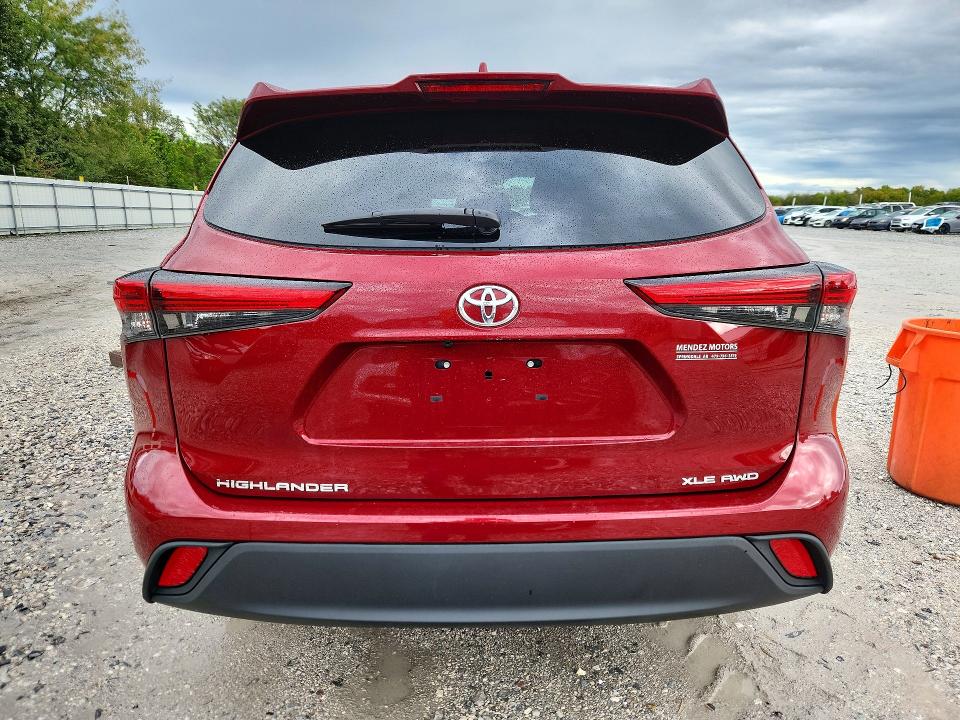 Снимка 6 от търг – 2021 TOYOTA HIGHLANDER с VIN 5TDHZRBH1MS094697