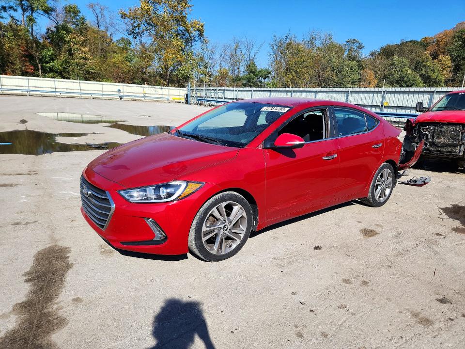 Снимка 1 от търг – 2017 HYUNDAI ELANTRA с VIN KMHD84LF4HU192489