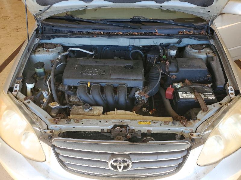 Photo 11 from auction – 2004 TOYOTA COROLLA with VIN 2T1BR32E14C254062