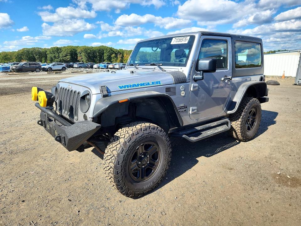 Photo 1 from auction – 2013 JEEP WRANGLER with VIN 1C4AJWAG2DL554788