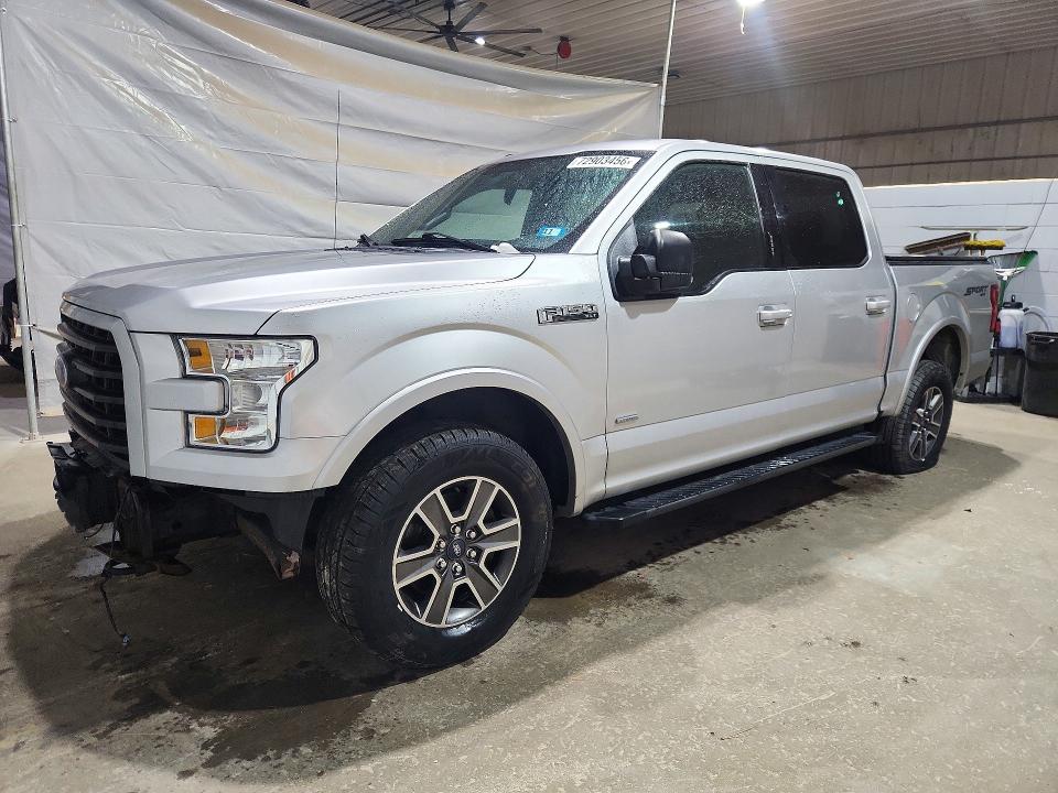 Снимка 1 от търг – 2017 FORD F150 с VIN 1FTEW1EP8HFA17587
