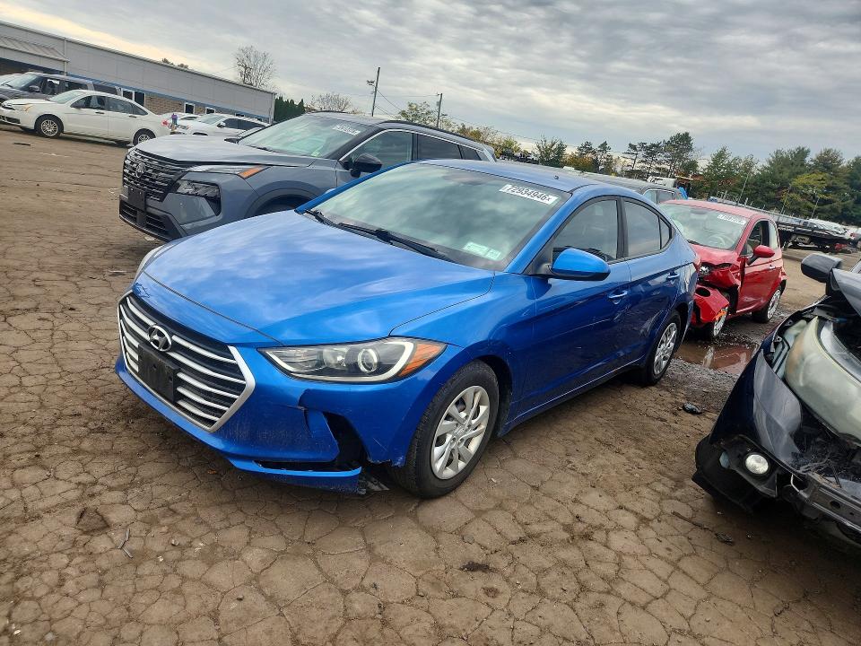 Снимка 1 от търг – 2018 HYUNDAI ELANTRA с VIN 5NPD74LF7JH274403
