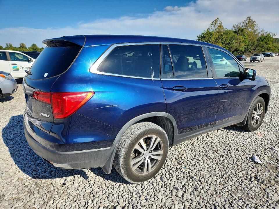 Photo 3 from auction – 2018 HONDA PILOT with VIN 5FNYF6H57JB033956