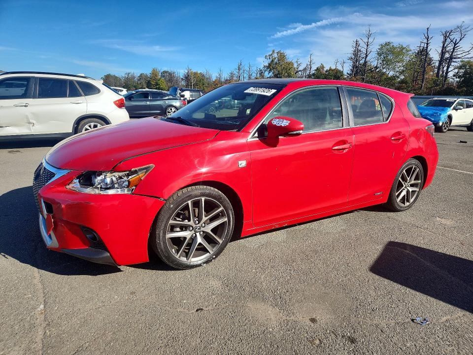 Фото 1 с аукциона – 2014 LEXUS CT с VIN JTHKD5BH9E2187200