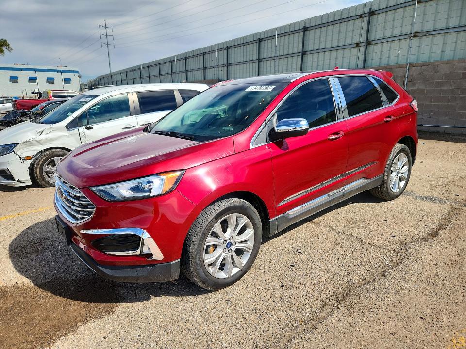 Photo 1 from auction – 2019 FORD EDGE with VIN 2FMPK3K99KBB32127