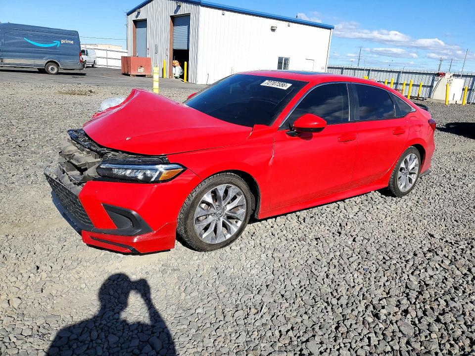 Снимка 1 от търг – 2022 HONDA CIVIC с VIN 2HGFE1F73NH326370