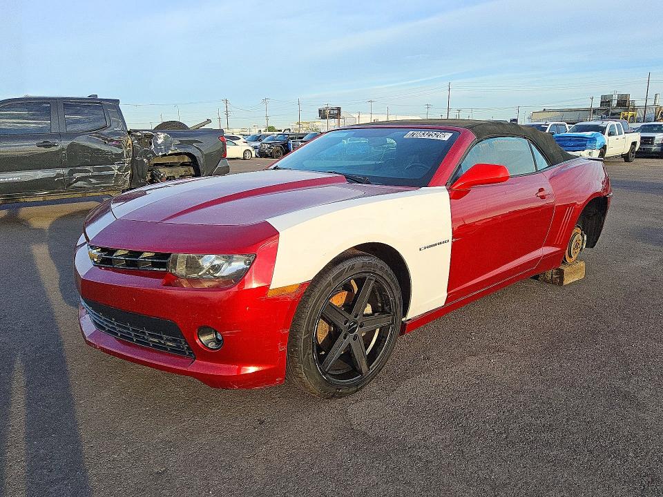 Photo 1 from auction – 2014 CHEVROLET CAMARO with VIN 2G1FB3D30E9188048