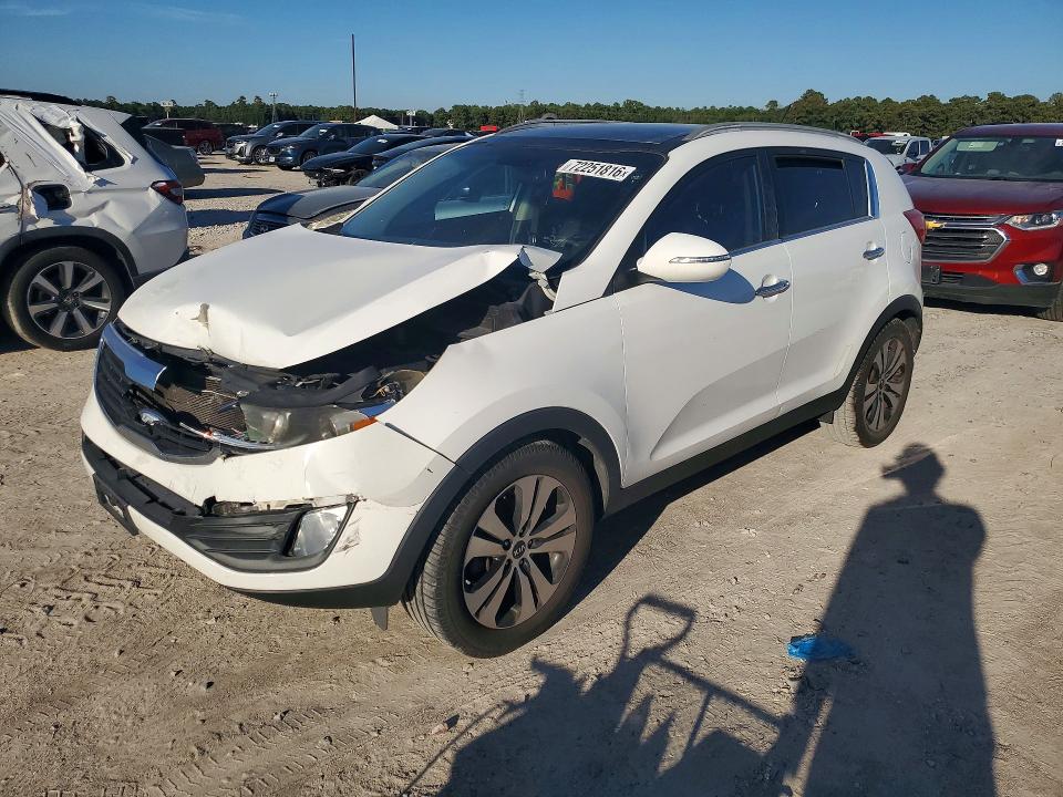 KIA SPORTAGE 2013 with VIN KNDPC3A27D7443220 - Photo from auction