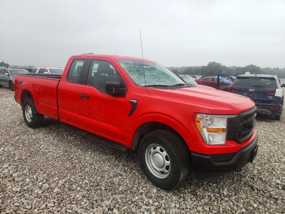 Photo 4 from auction – 2021 FORD F150 with VIN 1FTFX1E59MKD59891