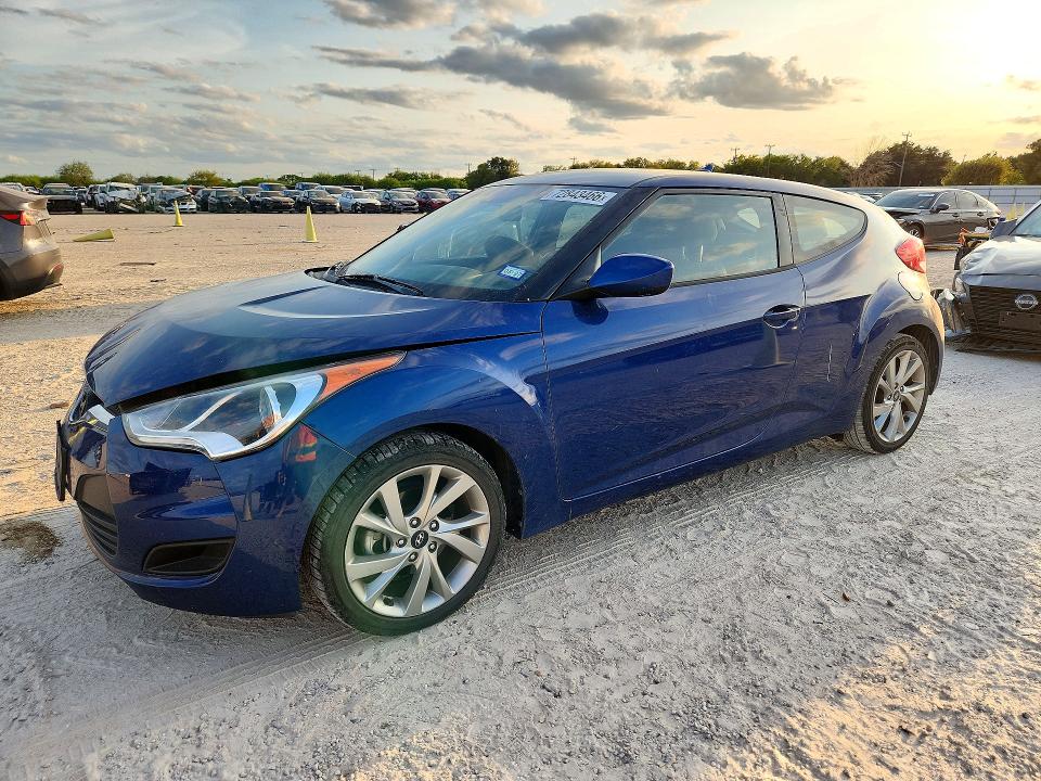 HYUNDAI VELOSTER 2016 с VIN KMHTC6AD4GU282327 - Снимка от търг
