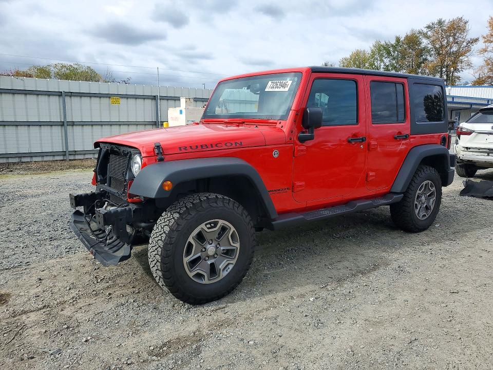 JEEP WRANGLER UNLIMITED 2017 with VIN 1C4BJWFG3HL666275 - Photo from auction