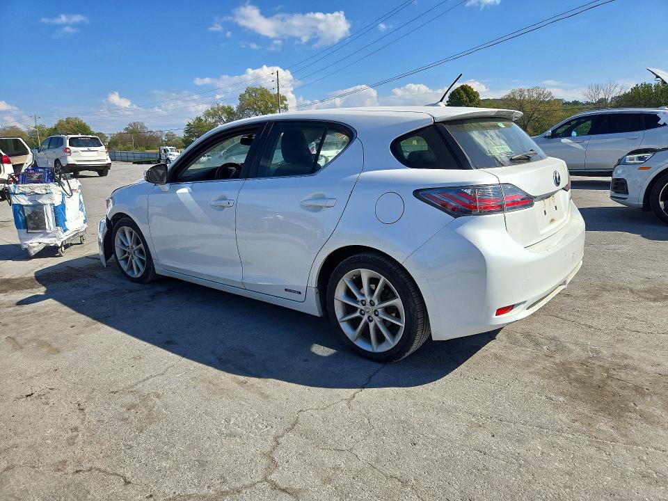 Фото 2 с аукциона – 2012 LEXUS CT с VIN JTHKD5BH2C2080227