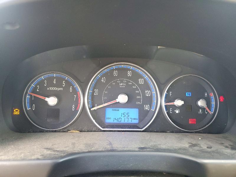 Photo 9 from auction – 2007 HYUNDAI SANTA FE with VIN 5NMSH73E37H050564