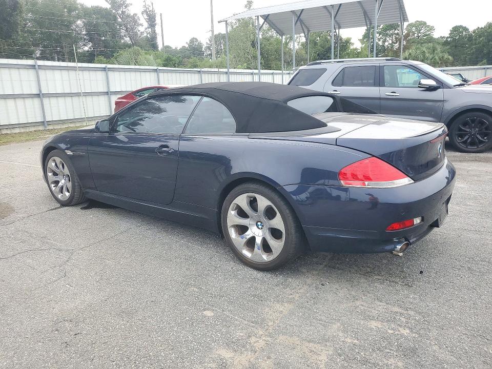 Photo 2 from auction – 2007 BMW 650 with VIN WBAEK13587CN81167