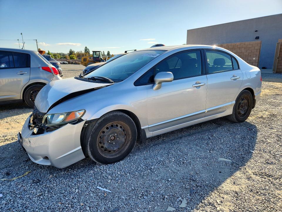 HONDA CIVIC 2009 с VIN 1HGFA168X9L018576 - Снимка от търг
