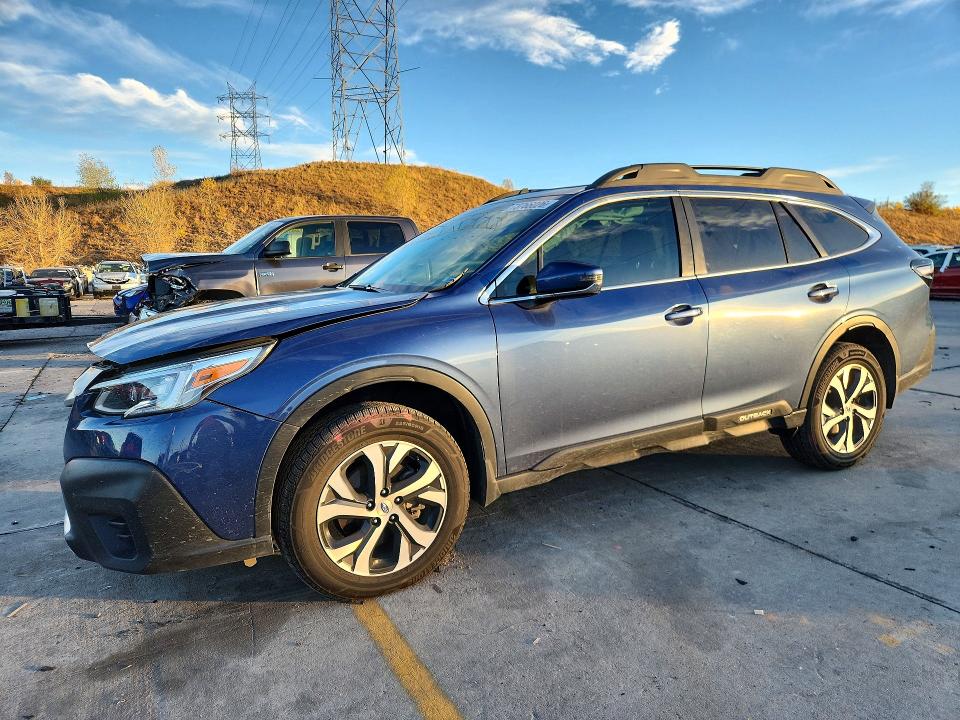 SUBARU OUTBACK 2021 с VIN 4S4BTGND7M3209725 - Снимка от търг