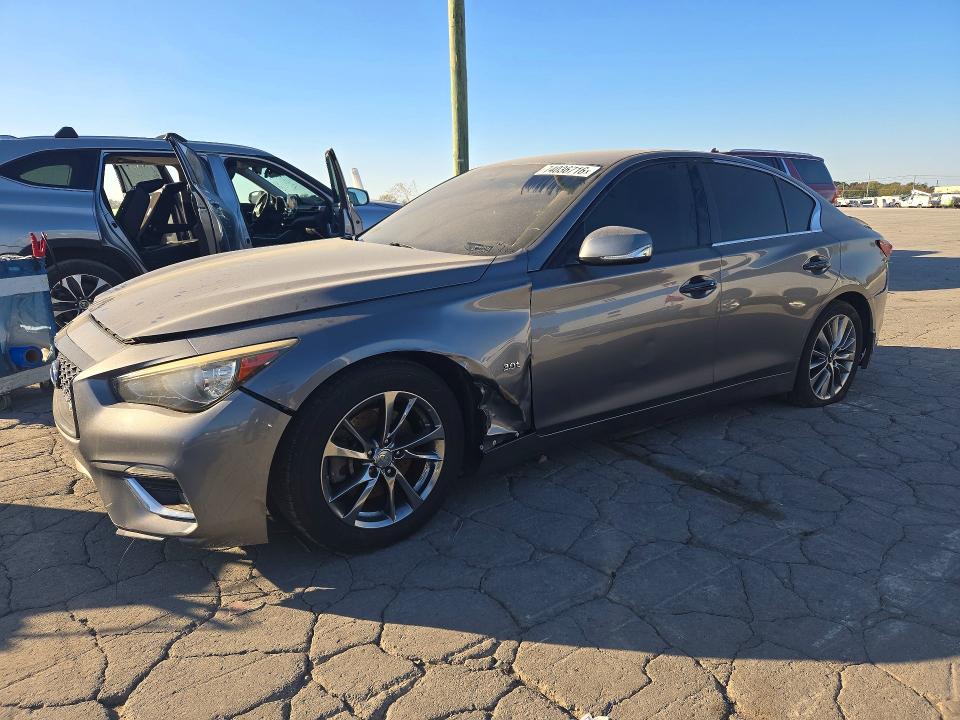 INFINITI Q50 2018 с VIN JN1EV7AP6JM355828 - Снимка от търг