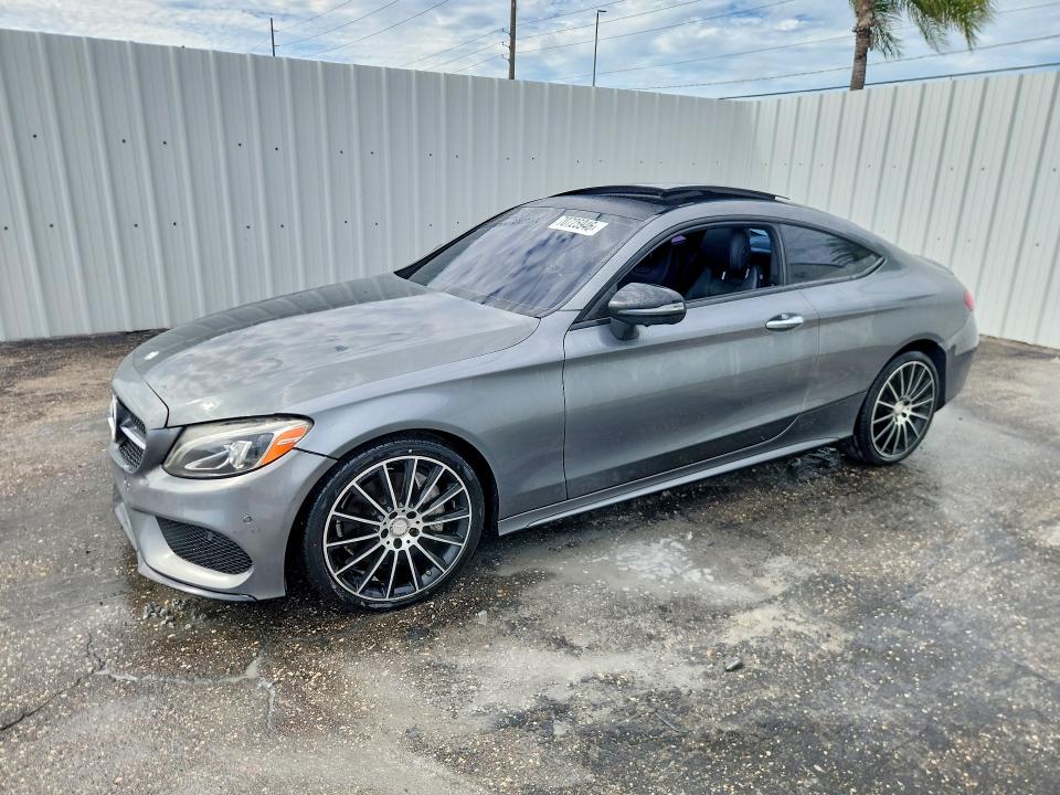 MERCEDES-BENZ C 2017 with VIN WDDWJ4JB0HF356445 - Photo from auction