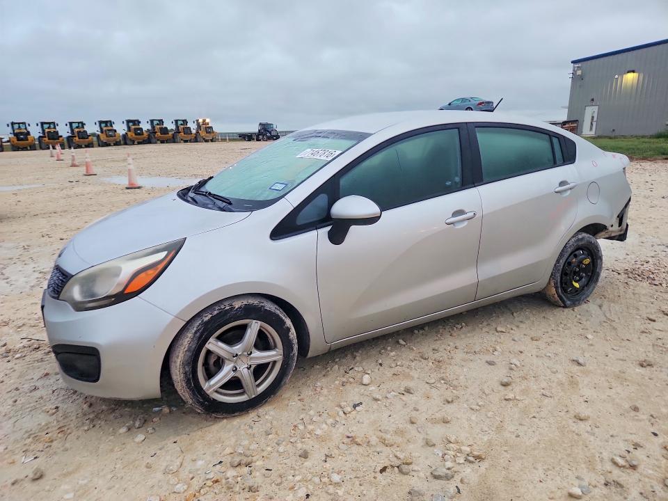 KIA RIO 2013 with VIN KNADM4A39D6238984 - Photo from auction