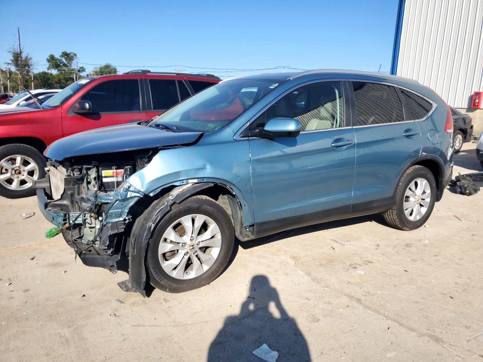 HONDA CR-V 2014 with VIN 2HKRM4H71EH641446 - Photo from auction