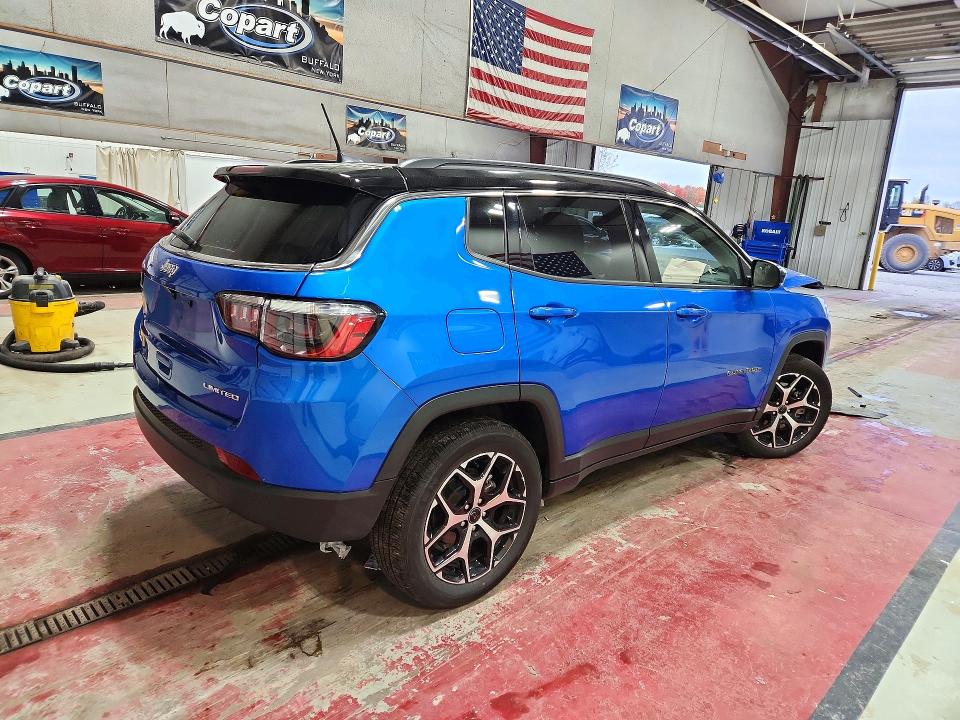 Photo 3 from auction – 2025 JEEP COMPASS with VIN 3C4NJDCN3ST605329