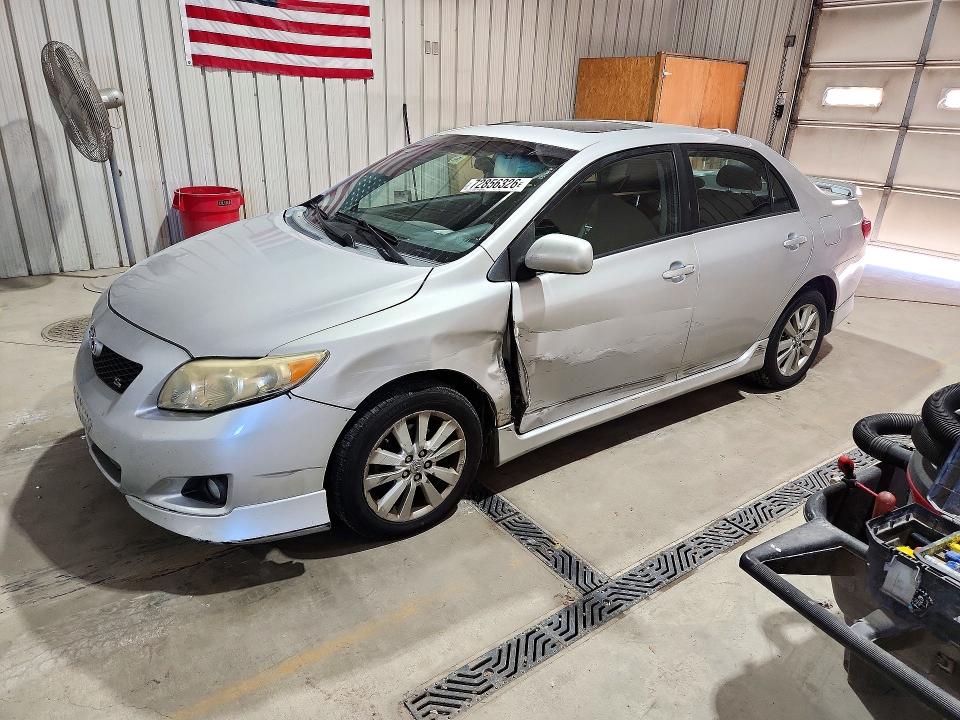 TOYOTA COROLLA 2010 with VIN 2T1BU4EE8AC271873 - Photo from auction