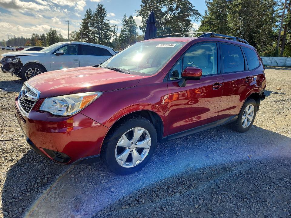 SUBARU FORESTER 2014 with VIN JF2SJAEC8EH554735 - Photo from auction