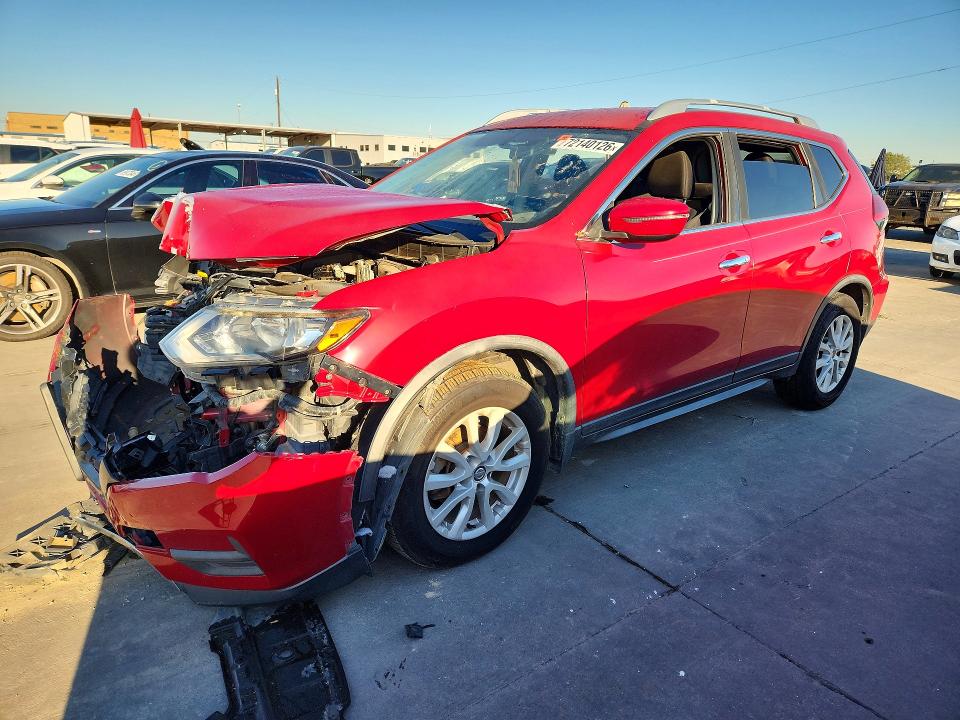 NISSAN ROGUE 2017 с VIN JN8AT2MT3HW393033 - Снимка от търг