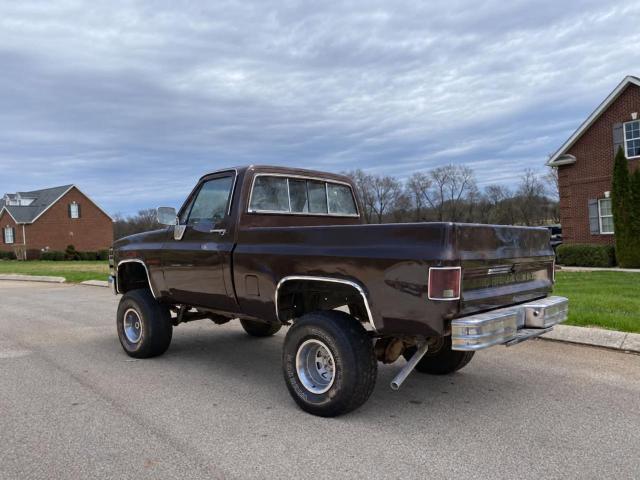 Photo 3 from auction – 1984 CHEVROLET K10 with VIN 1GCEK14H8EF378478