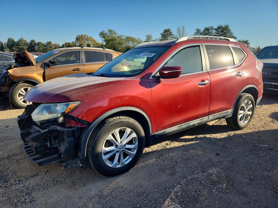 NISSAN ROGUE 2015 с VIN 5N1AT2MV8FC820374 - Снимка от търг