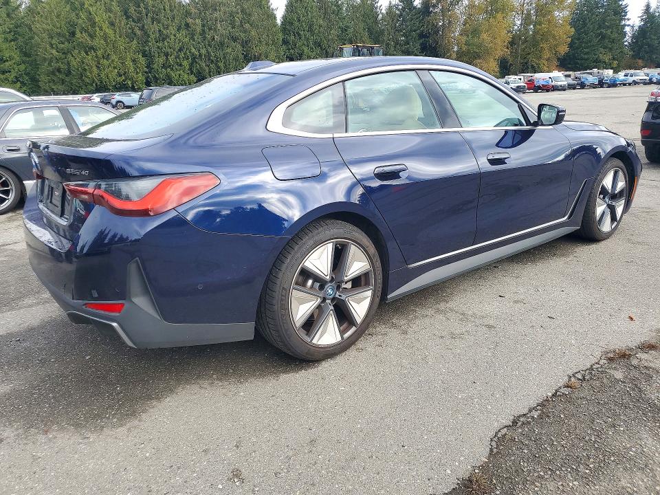 Photo 3 from auction – 2023 BMW I4 with VIN WBY73AW05PFP24713