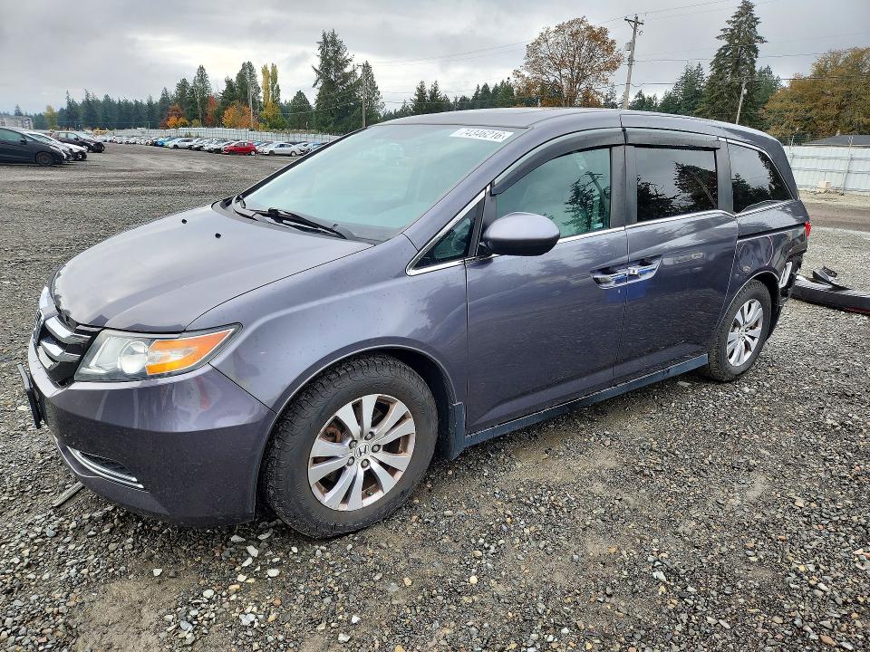 HONDA ODYSSEY 2015 with VIN 5FNRL5H68FB132115 - Photo from auction