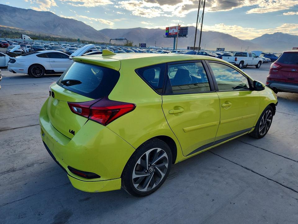 Снимка 3 от търг – 2018 TOYOTA COROLLA IM с VIN JTNKARJE7JJ555510