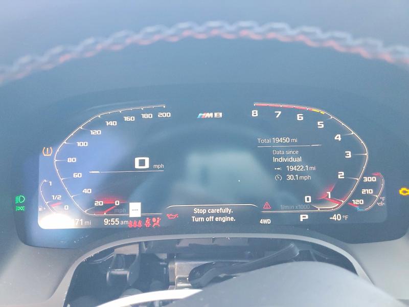 Photo 9 from auction – 2025 BMW M8 with VIN WBSGV0C05SCU76976