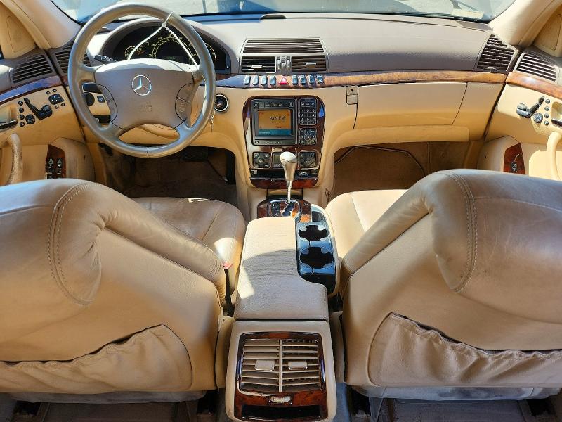Photo 8 from auction – 2000 MERCEDES-BENZ S with VIN WDBNG75J4YA134459