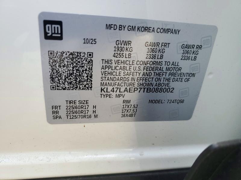 Photo 14 from auction – 2026 BUICK ENVISTA with VIN KL47LAEP7TB088002