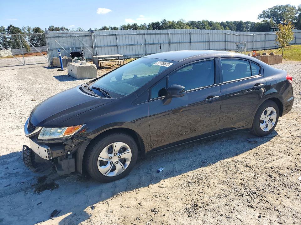 Снимка 1 от търг – 2013 HONDA CIVIC с VIN 19XFB2F50DE002623