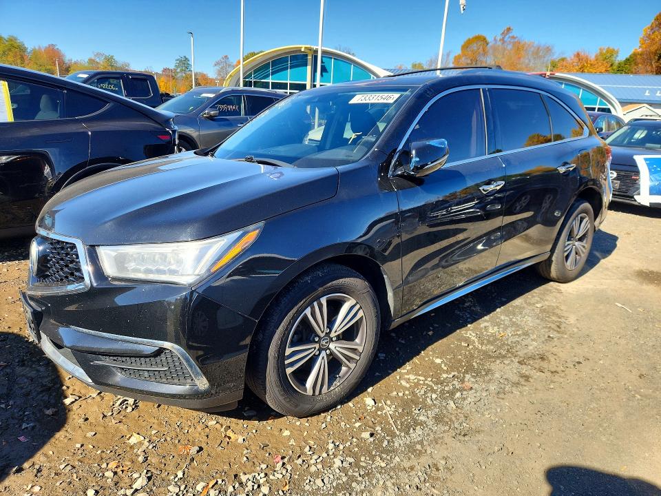ACURA MDX 2018 с VIN 5J8YD4H39JL017569 - Снимка от търг
