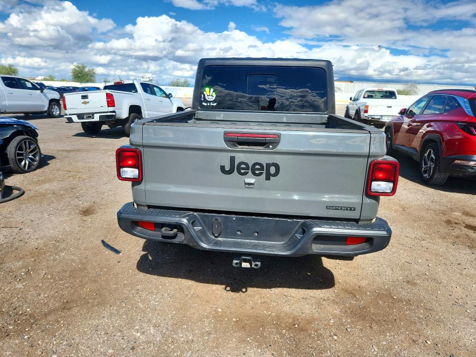 Foto 6 de la subasta – 2021 JEEP GLADIATOR con VIN 1C6HJTAG7ML580405